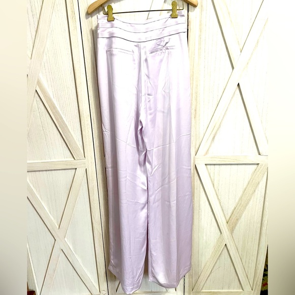 Ramy Brook Satin Joss Wide-Leg Pants - Picture 6 of 16